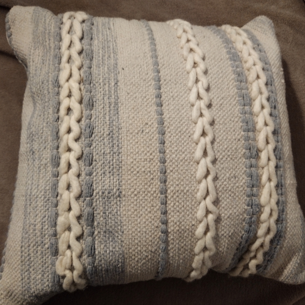 Boho throw pillow